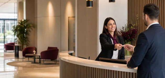 Accueil professionnel en entreprise par Groupe CF Accueil et Services