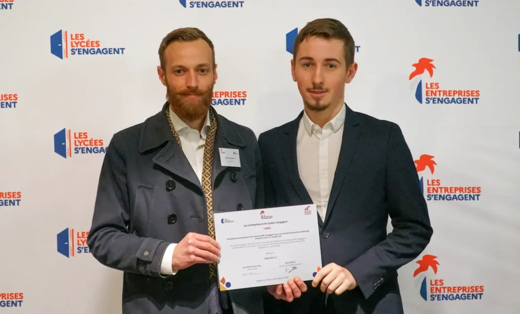 Groupe CF récompensé par le label Entreprise Engagée