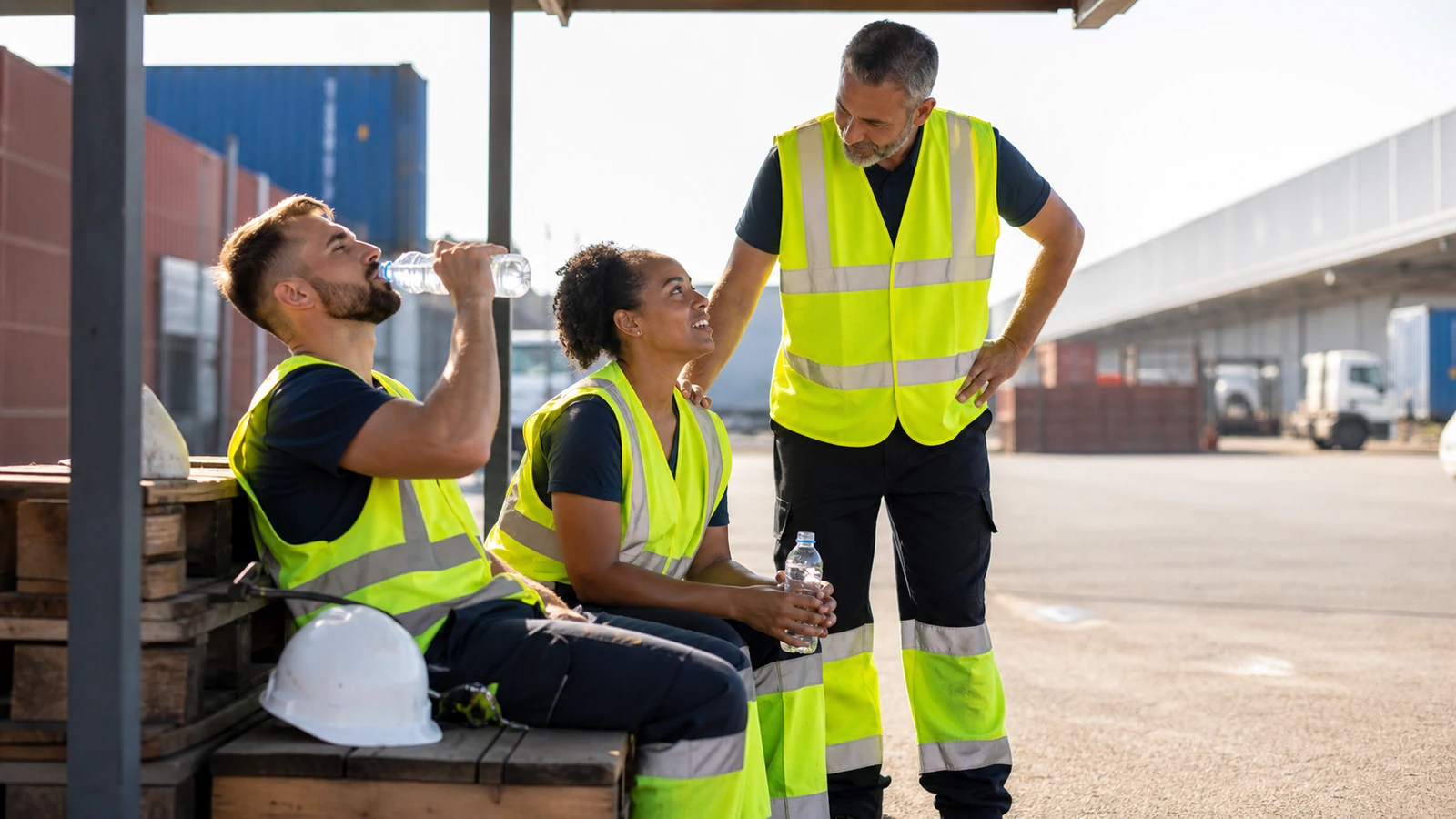 Travail par forte chaleur : prévenir la déshydratation et le coup de chaleur
